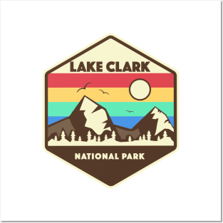 Lake Clark National Park Retro Posters and Art